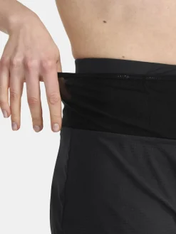 Women's Pro Trail Running Shorts - Black