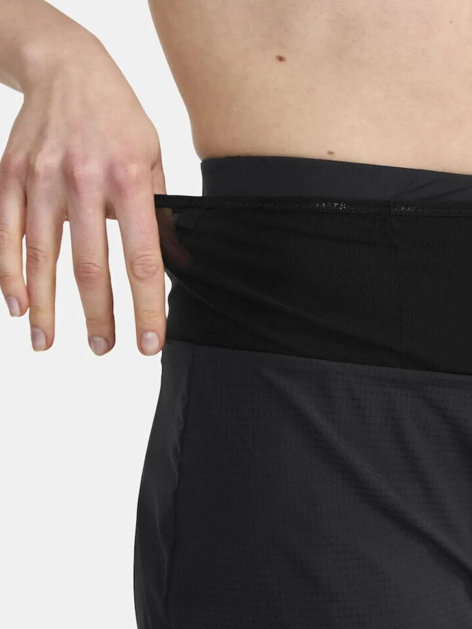 Women's Pro Trail Running Shorts - Black